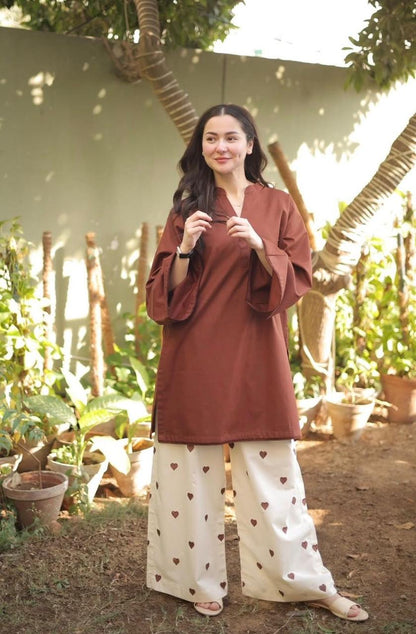 ❤️Festive Special New Design Lunch❤️kurti And embroidery plazzo 🥰