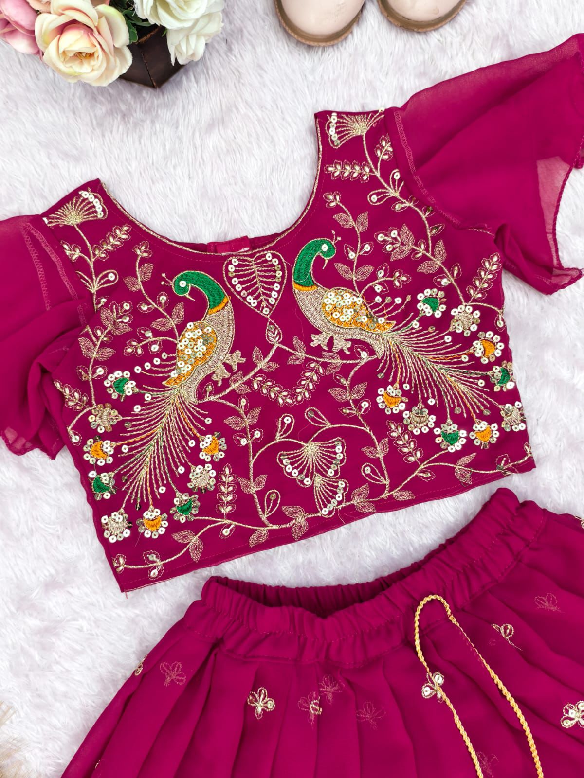 New lengha choli kid's creation