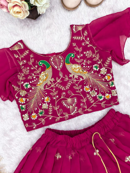New lengha choli kid's creation