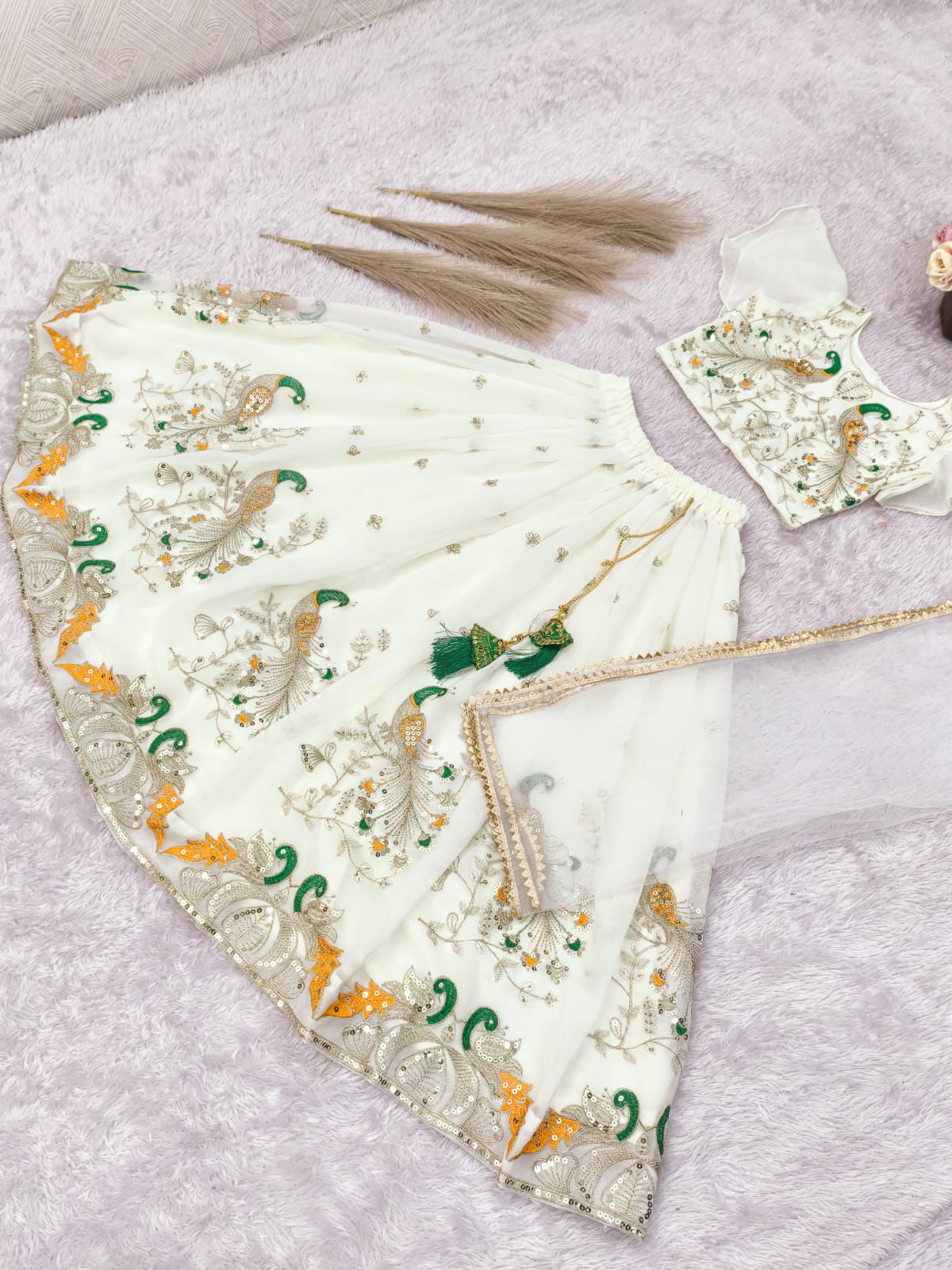New lengha choli kid's creation