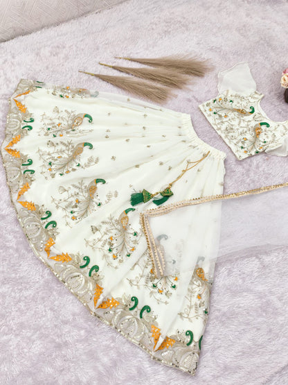 New lengha choli kid's creation