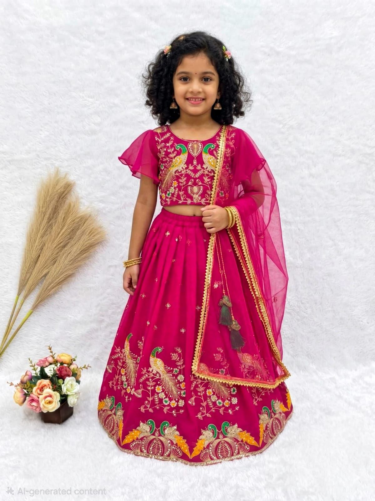 New lengha choli kid's creation