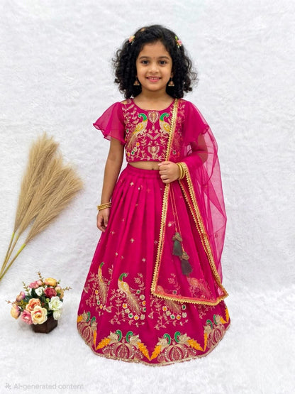 New lengha choli kid's creation