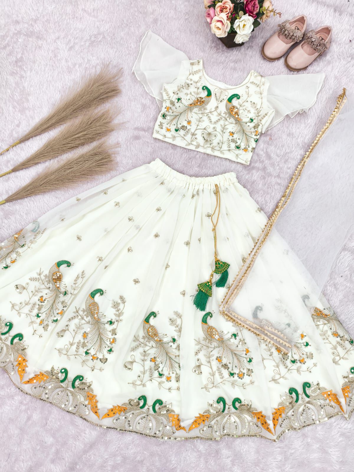 New lengha choli kid's creation