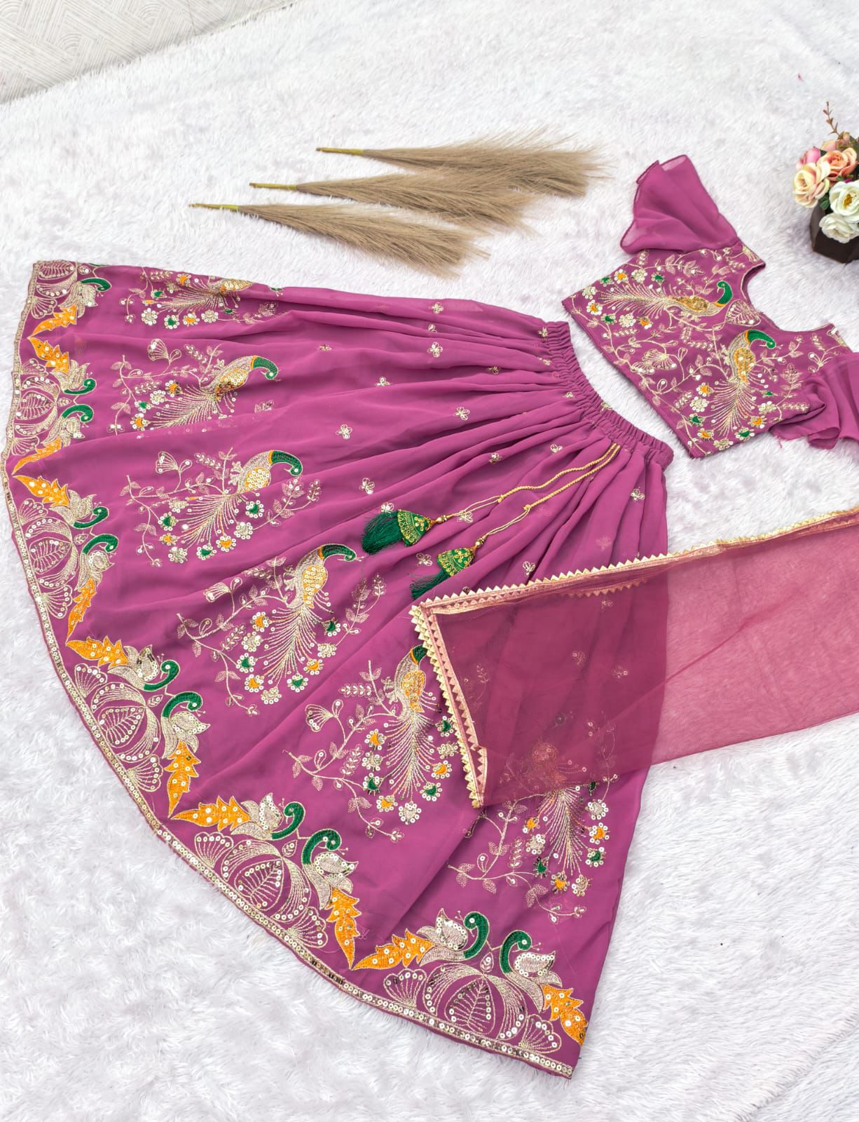 New lengha choli kid's creation