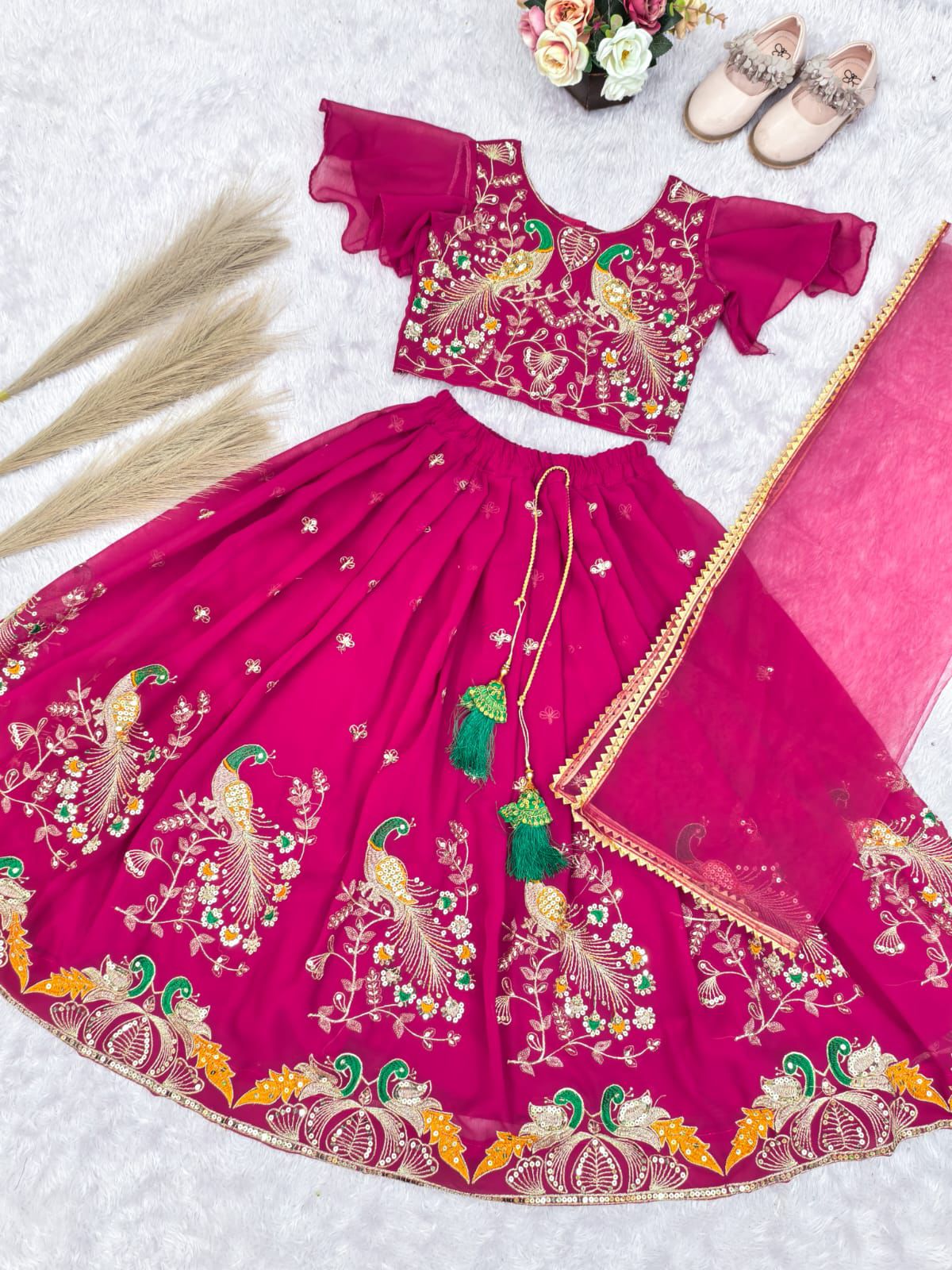 New lengha choli kid's creation