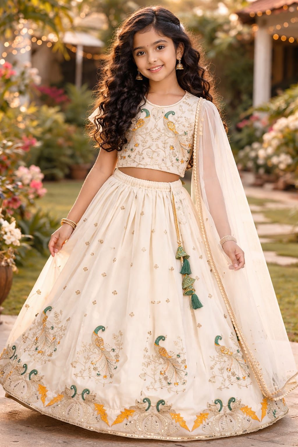 New lengha choli kid's creation
