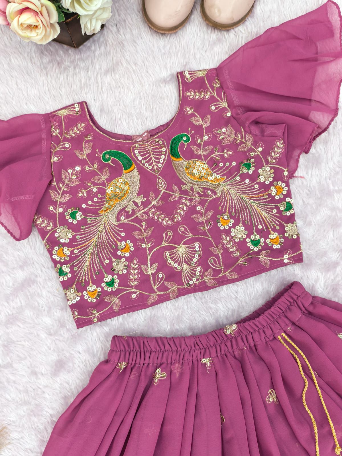 New lengha choli kid's creation