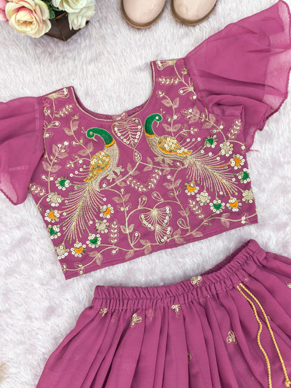 New lengha choli kid's creation
