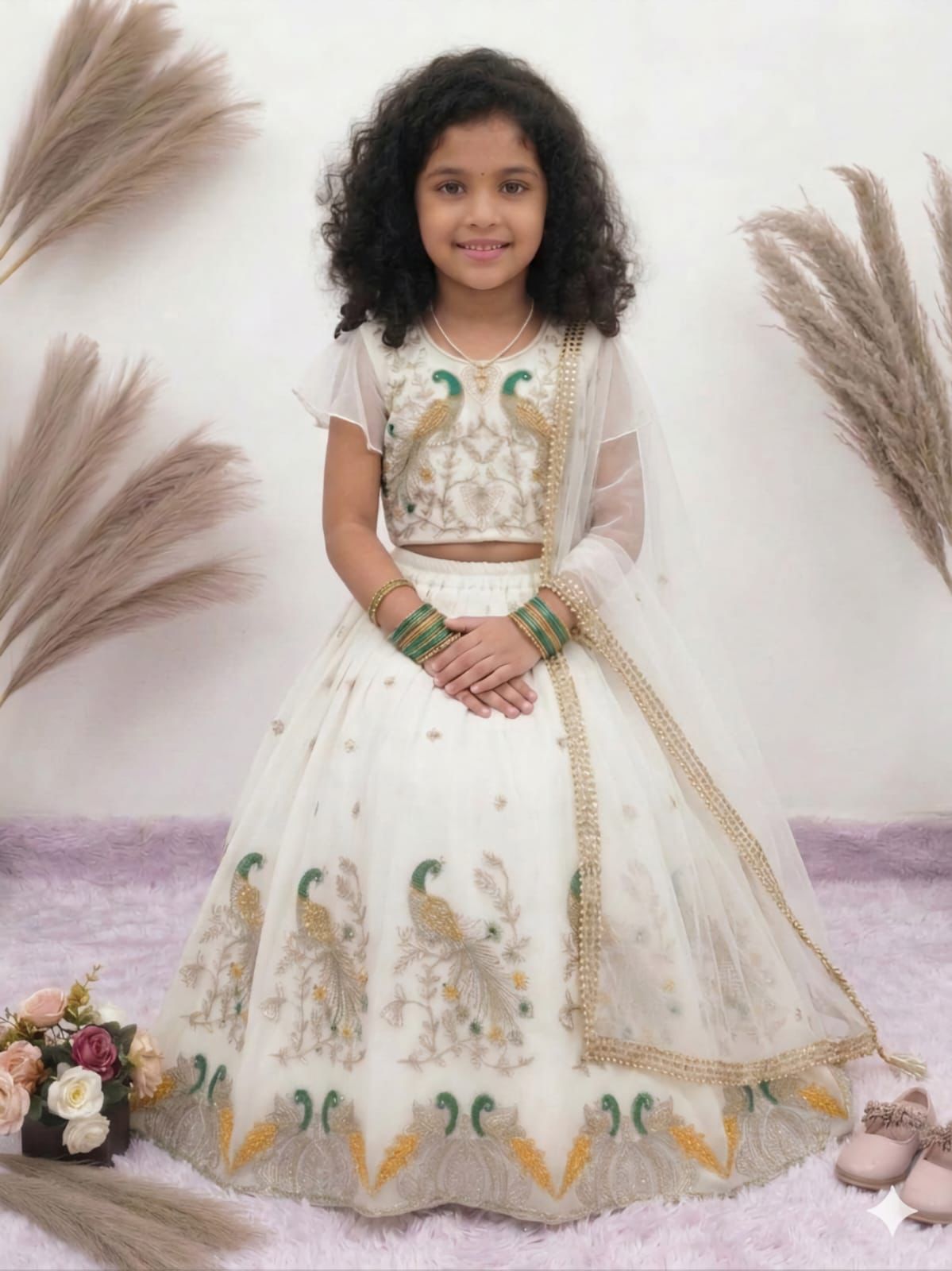 New lengha choli kid's creation