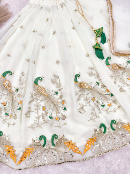 New lengha choli kid's creation