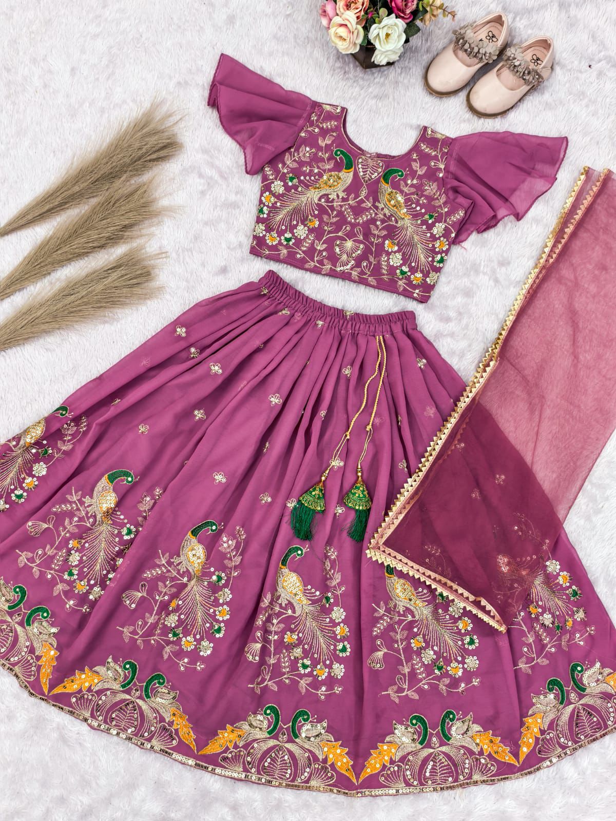 New lengha choli kid's creation
