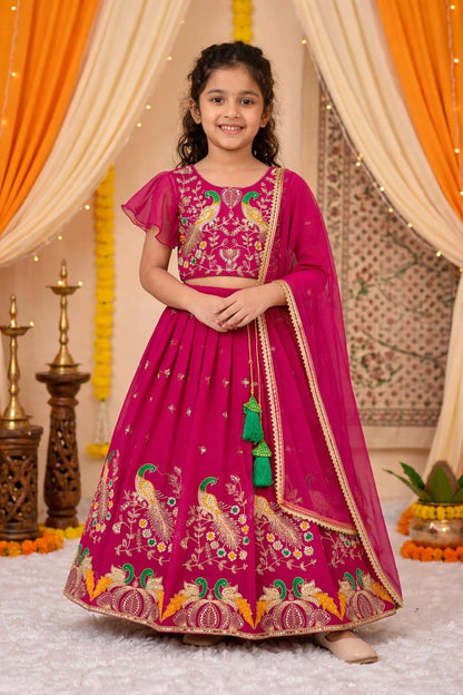 New lengha choli kid's creation