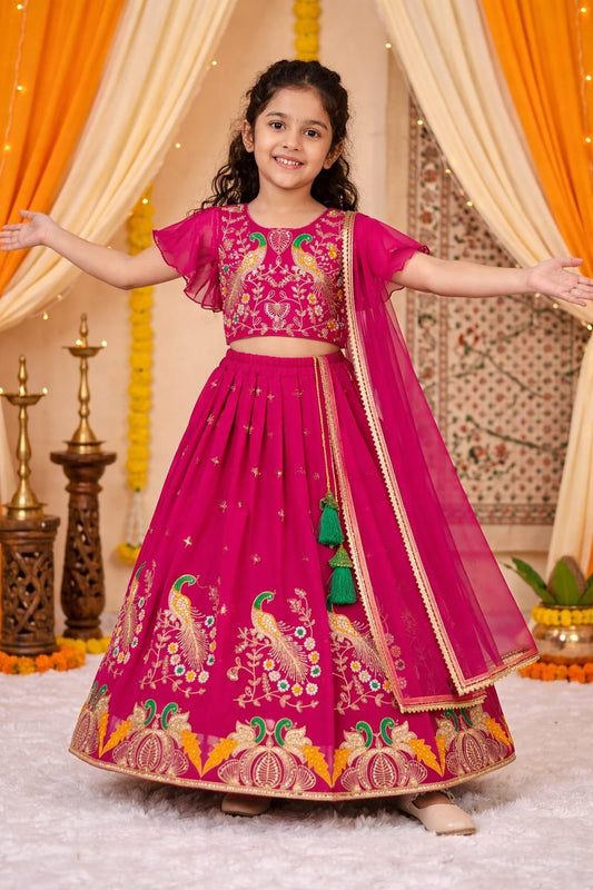 New lengha choli kid's creation