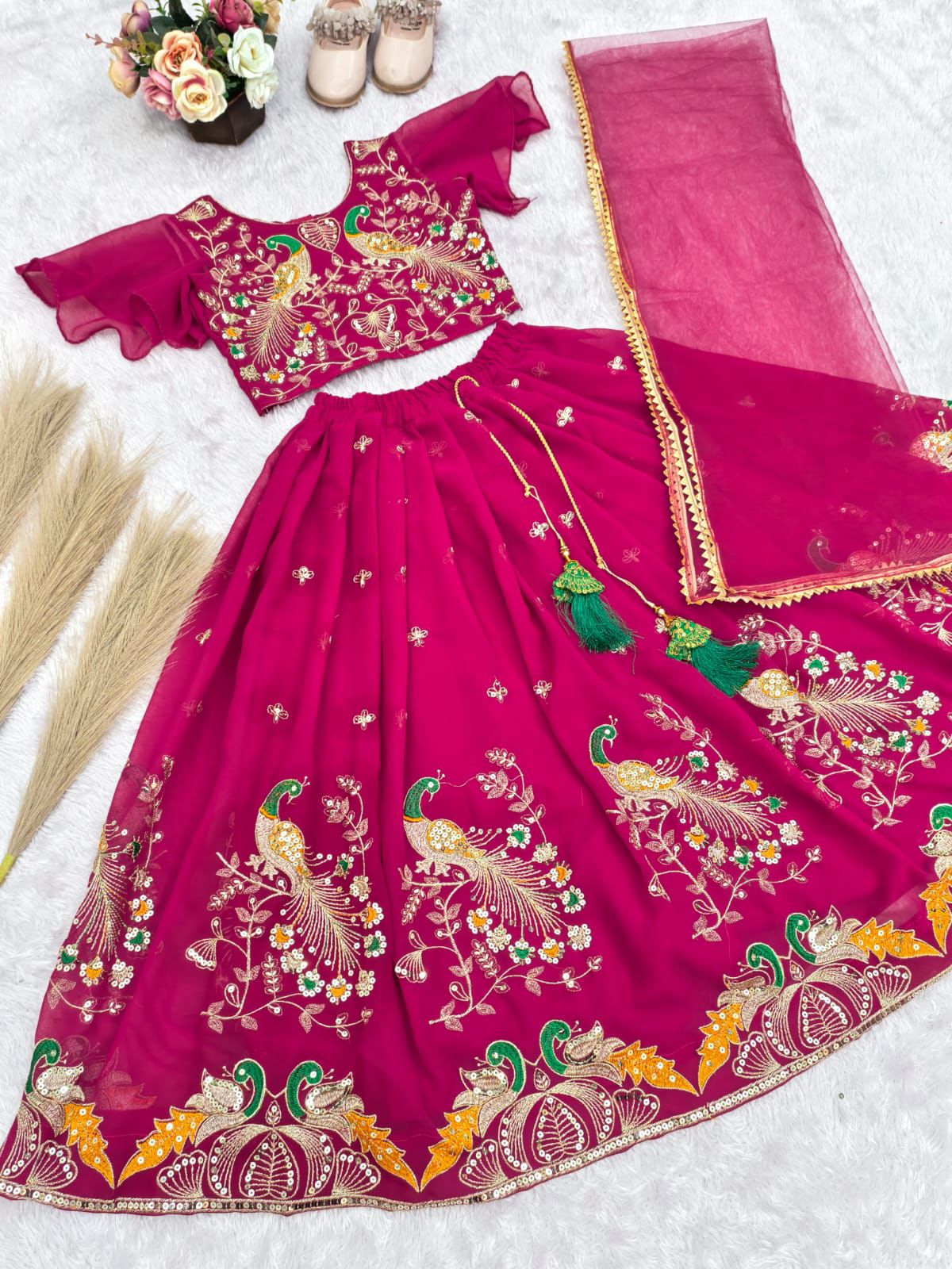 New lengha choli kid's creation