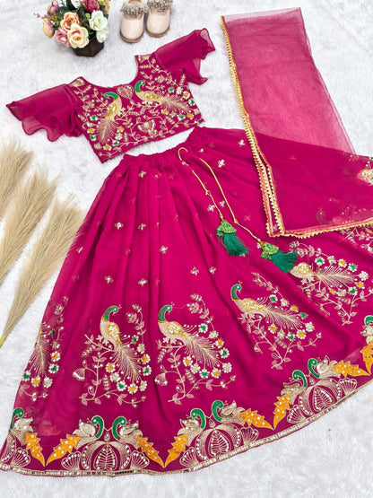 New lengha choli kid's creation