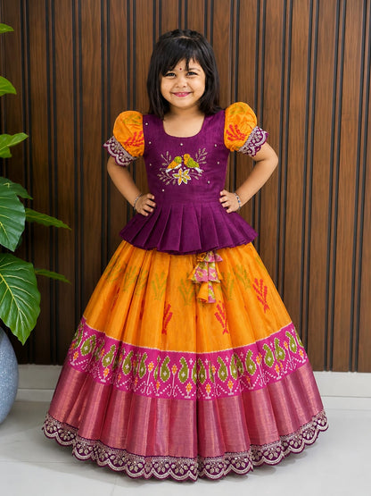 NEW LAUNCHING KIDS LEHENGA CHOLI|