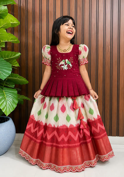NEW LAUNCHING KIDS LEHENGA CHOLI|