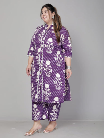 Plus size Aline cordset with plazos