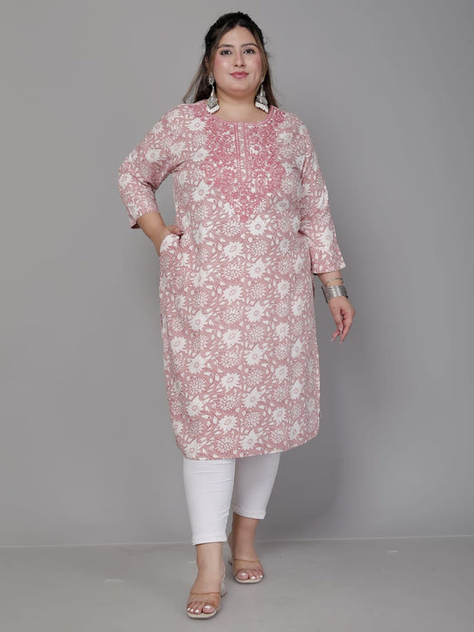 Embroidery Plus size kurta