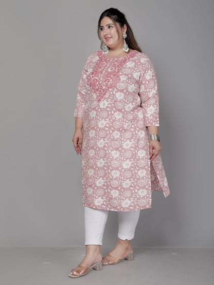 Embroidery Plus size kurta