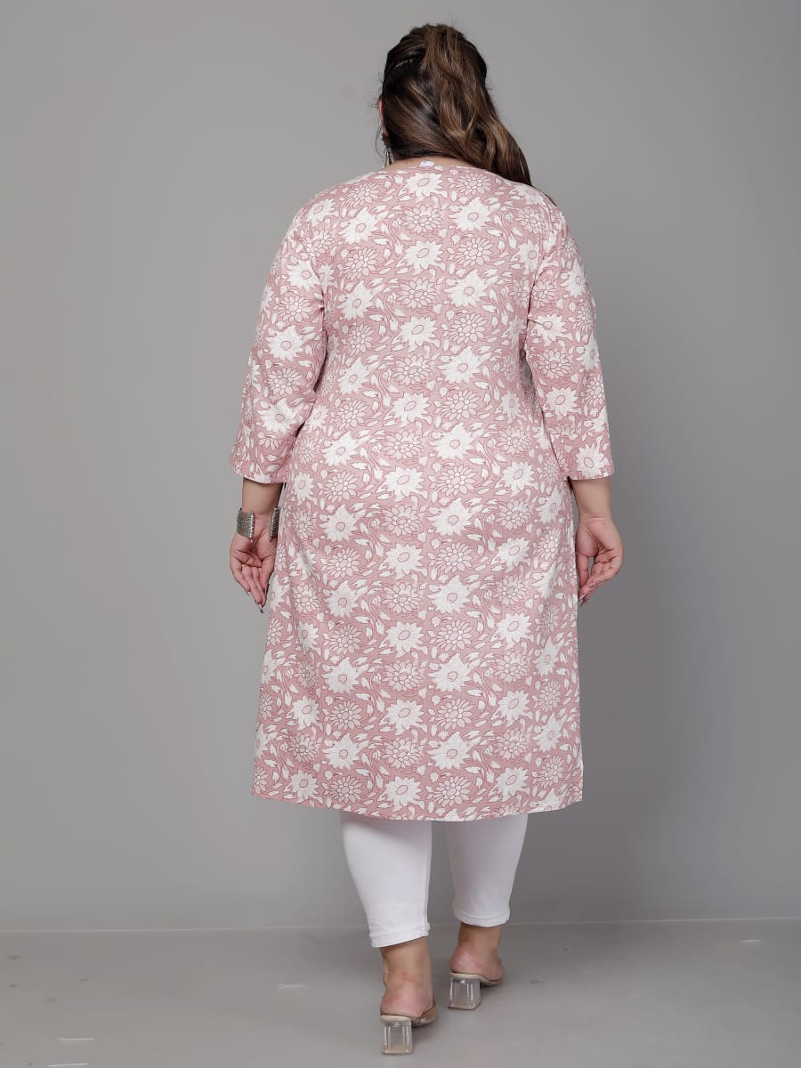 Embroidery Plus size kurta