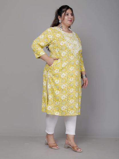 Embroidery Plus size kurta