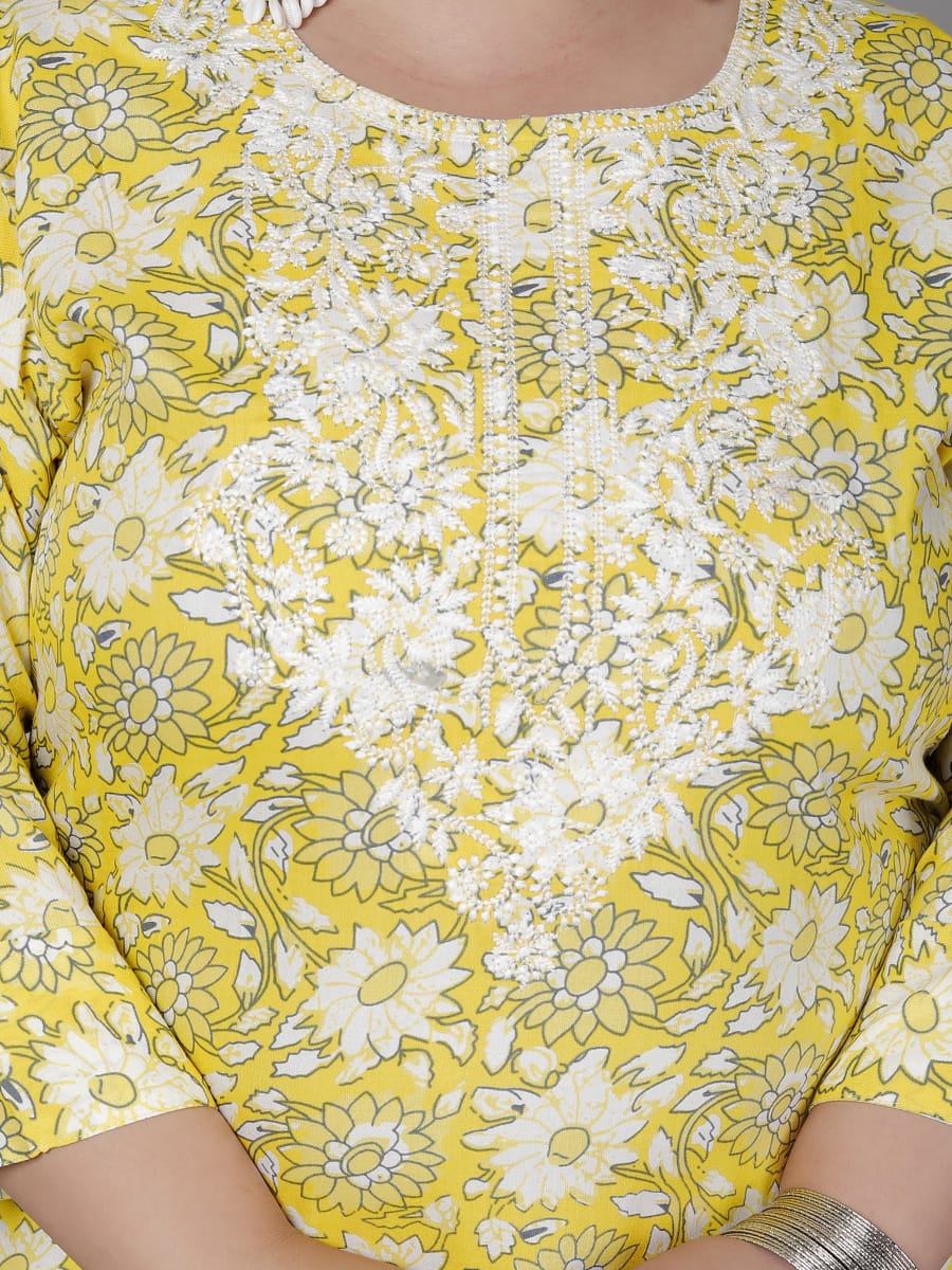 Embroidery Plus size kurta
