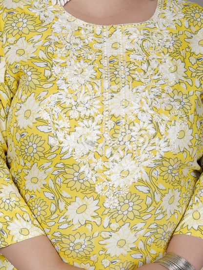 Embroidery Plus size kurta