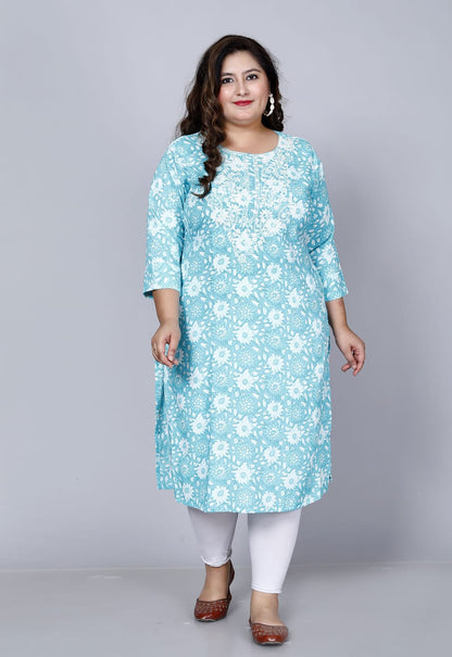 Embroidery Plus size kurta