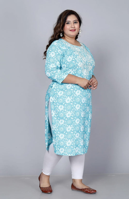 Embroidery Plus size kurta