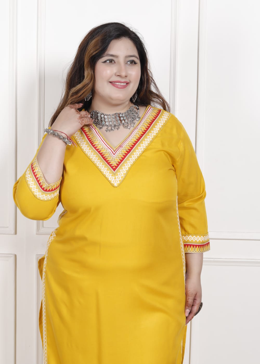 Plus size kurti RAYON