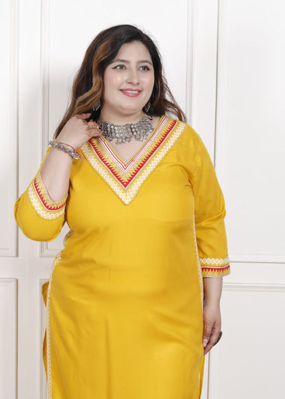 Plus size kurti RAYON