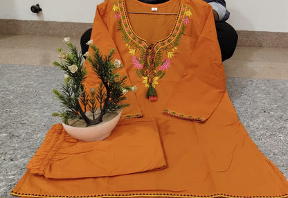 Premium Embroidered Co-ord Set