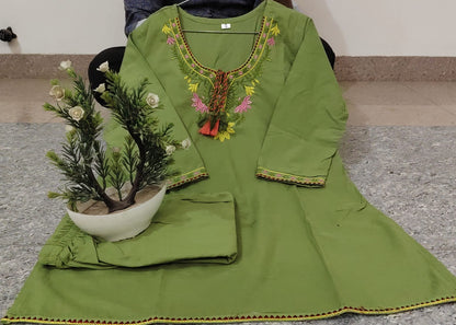 Premium Embroidered Co-ord Set