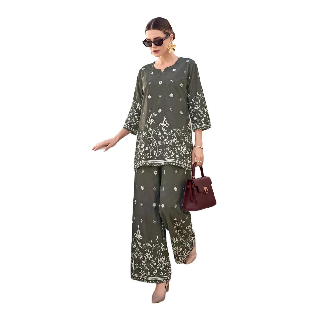 Premium Rayon co -ordset Plazzo