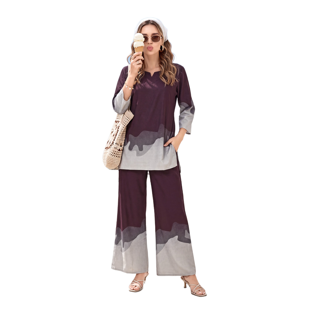 Premium Rayon co -ordset Plazzo