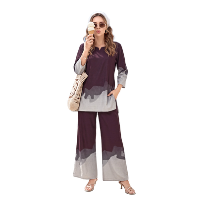 Premium Rayon co -ordset Plazzo